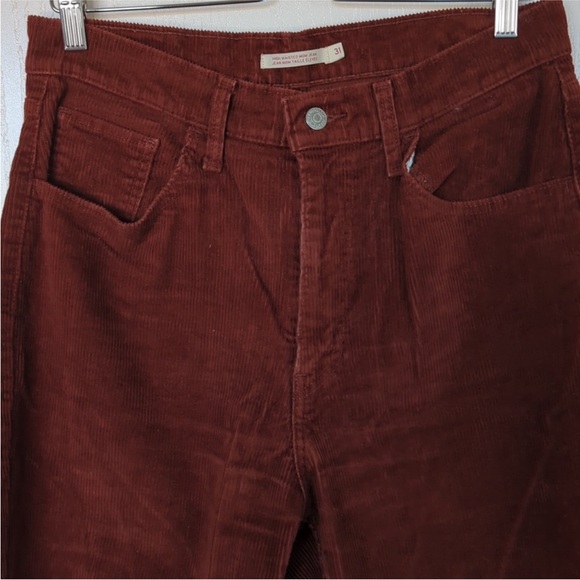 Levi’s Courdory rust Mom jeans 31 - Picture 5 of 5
